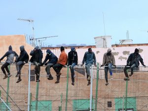 Melilla migrants