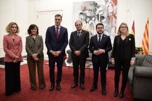 Spanish government and Catalan leaders