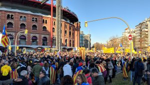 Rally in Barcelona