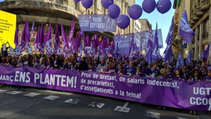 Women's Day March Barcelona