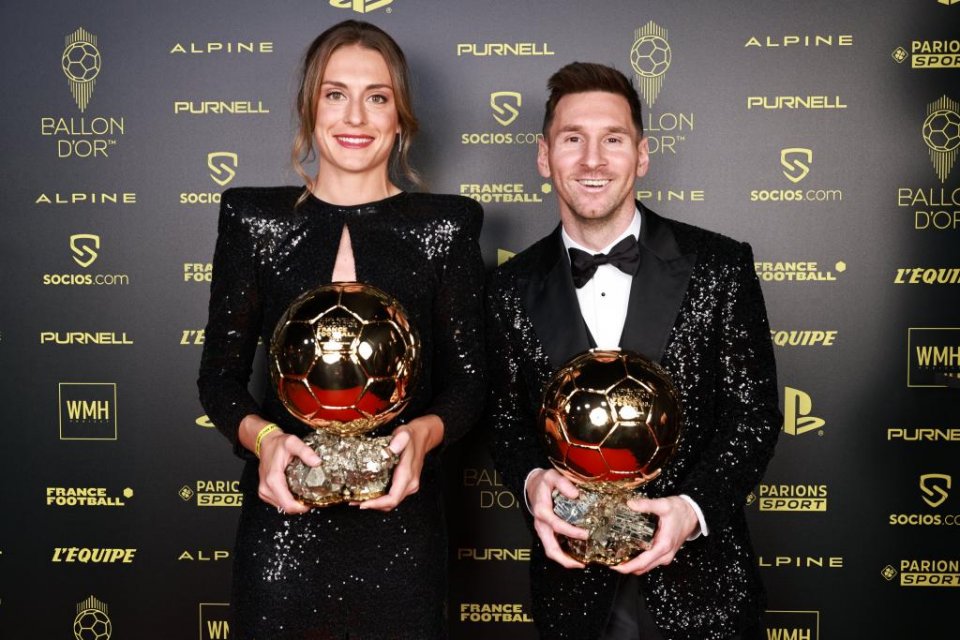 Alexia Putellas and Lionel Messi win 2021 Ballon d'Or – as it