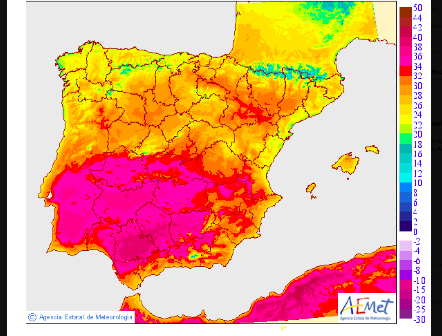 Spain Braces Itself For Scorching Temperatures More Typical Of Summer